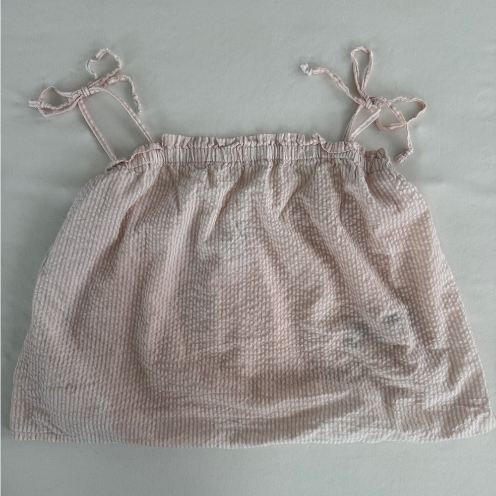 Gilly Hicks Pink Striped Tank Top